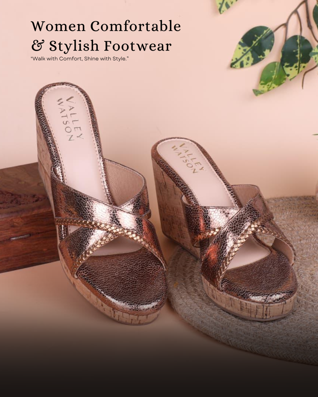 Valley Watson | Women Premium Footwear women comfortable & stylish footwear walk with comfort, shine with style.” (1)